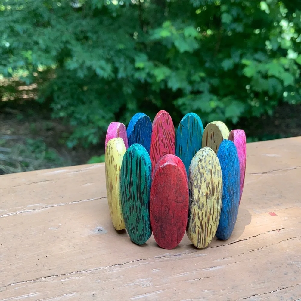 Wooden colored bracelet